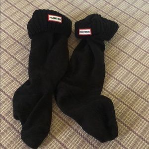 Black Hunter Boot Socks